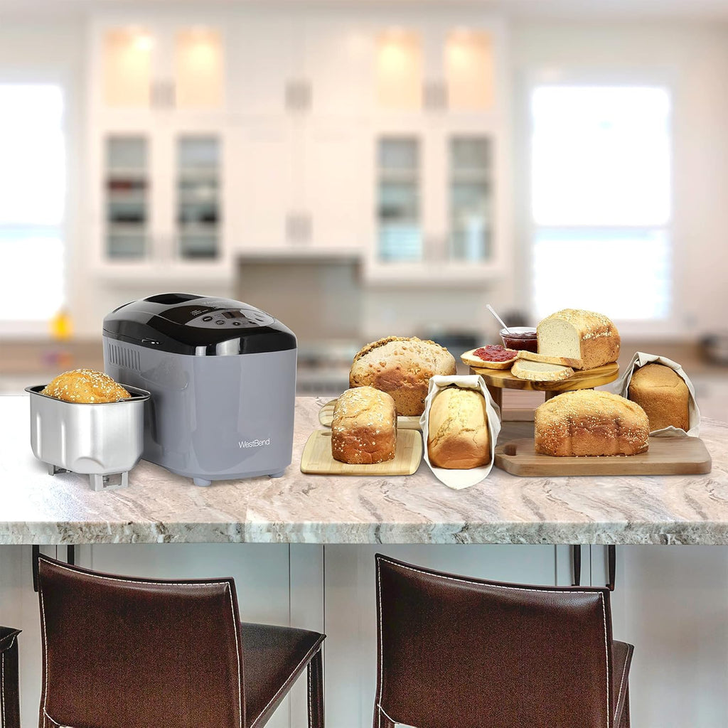 Gray 3-Pound Bread Maker D7198