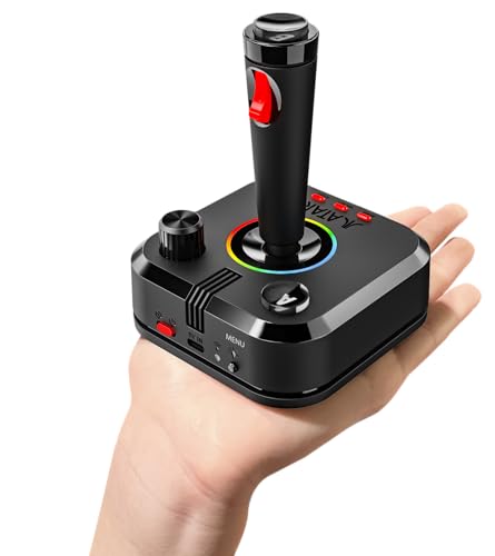 Video Game Console with 200+ Games, Wireless Joysticks, RGB LED Lights Z1026