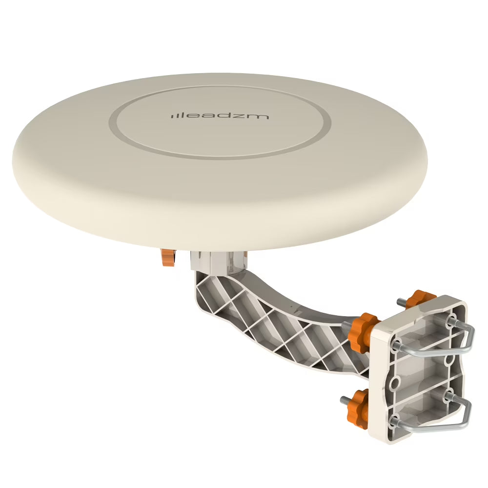 White Indoor Outdoor TV Antenna with 40ft Wire G617