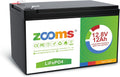 12.8V 12Ah LiFePO4 Deep Cycle Rechargeable Battery, Pack of 2 N3517