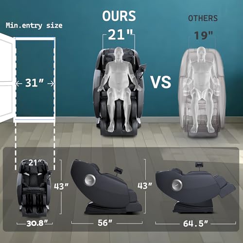 Zero Gravity Full Body Massage Chair with 14 Massage Points O1326