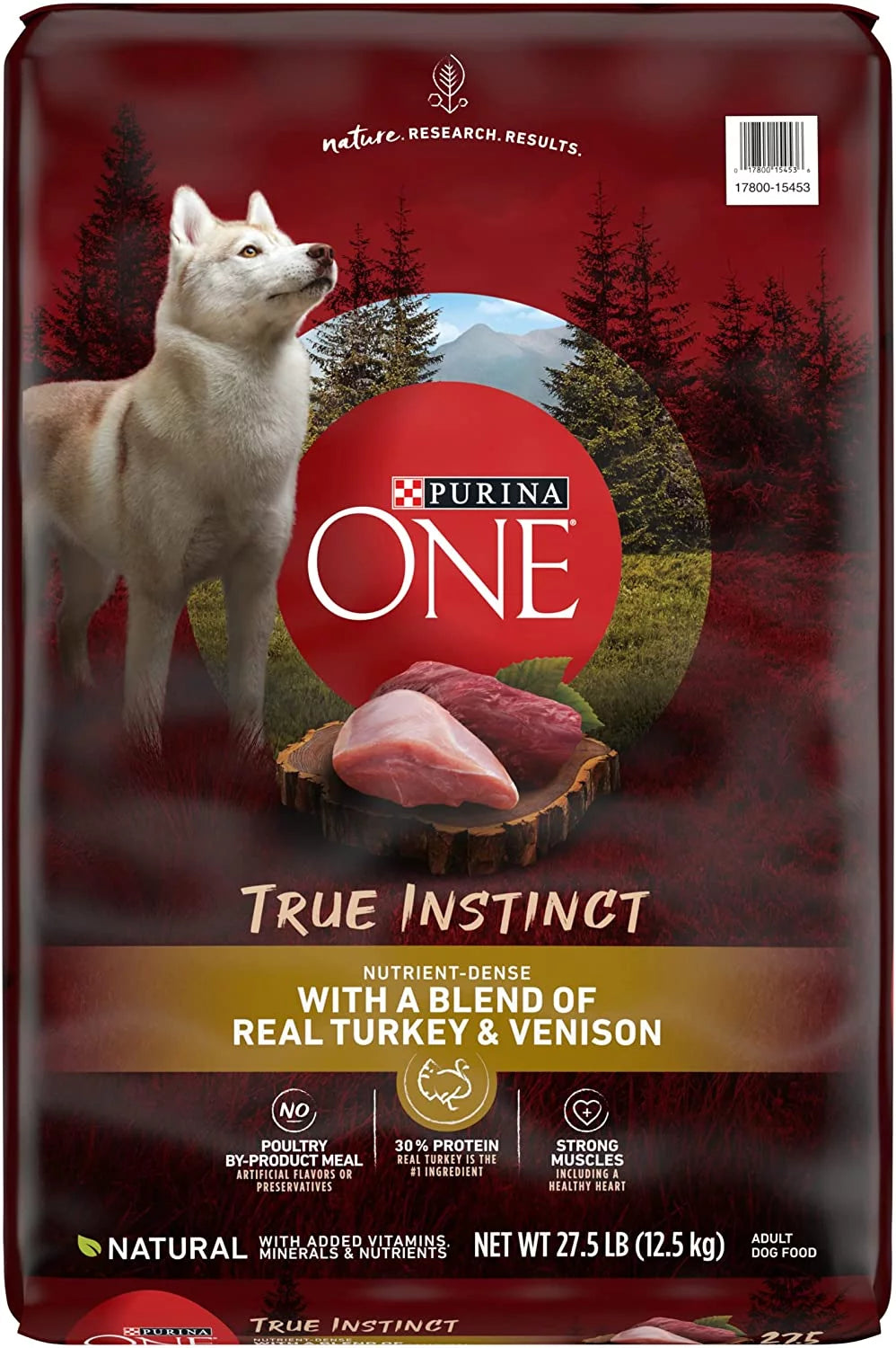 27.5 lb. Dry Dog Food with Real Turkey & Venison M54290
