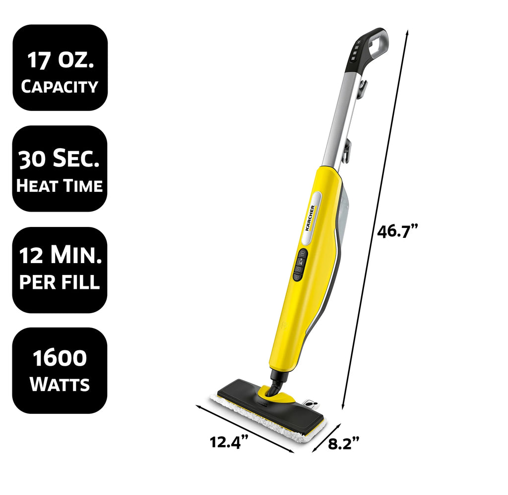 Upright Steam Mop for Hard Floors and Carpet Cleaner Z75679