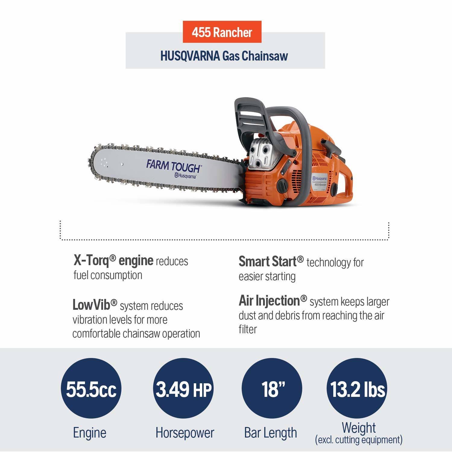 18 inch Gas Chainsaw E198