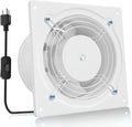White 6 Inch Wall Mount Exhaust Fan Z71518