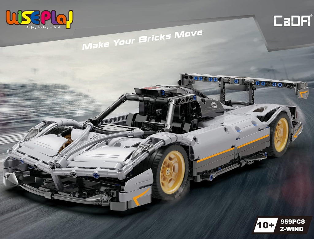 1:12 Scale Collectible Model Race Car Technic Set H621