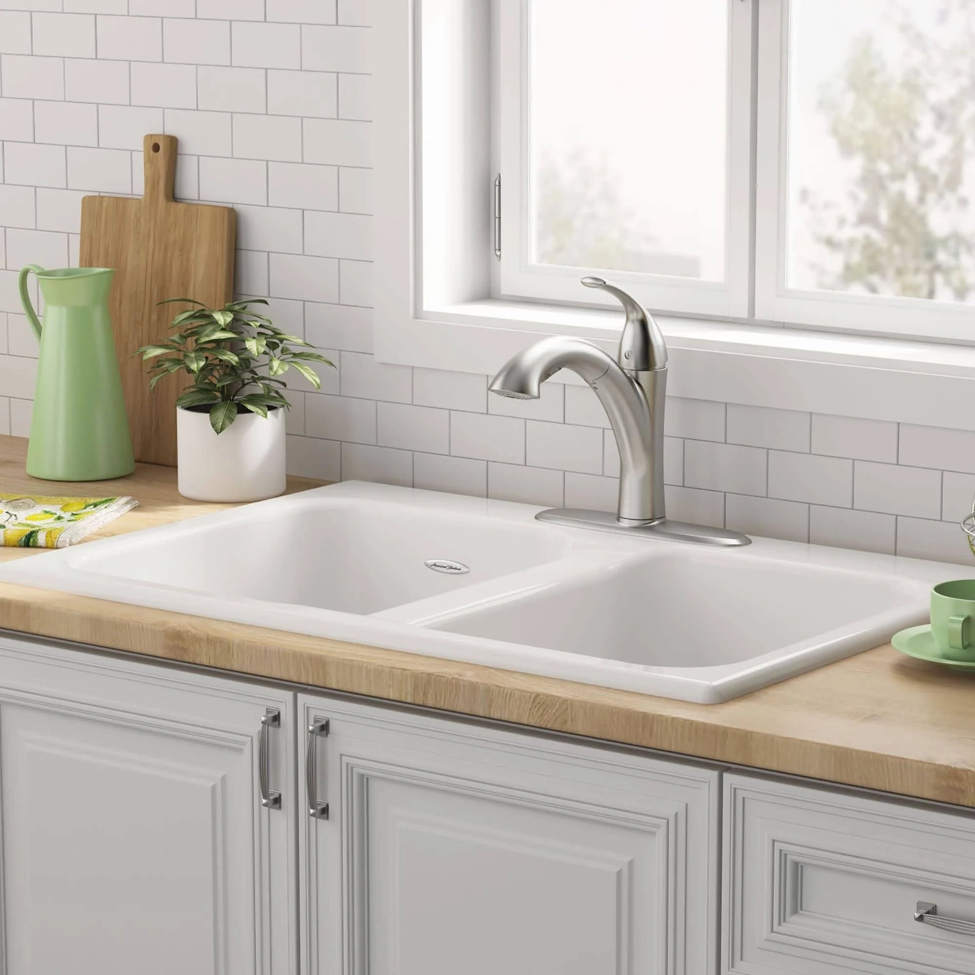 Brilliant White Kitchen Sink S564