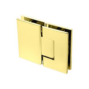 Brass 180 Degree Glass-to-Glass Hinge V202