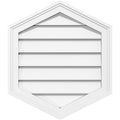 PVC Gable Vent 4/12 Pitch W5282