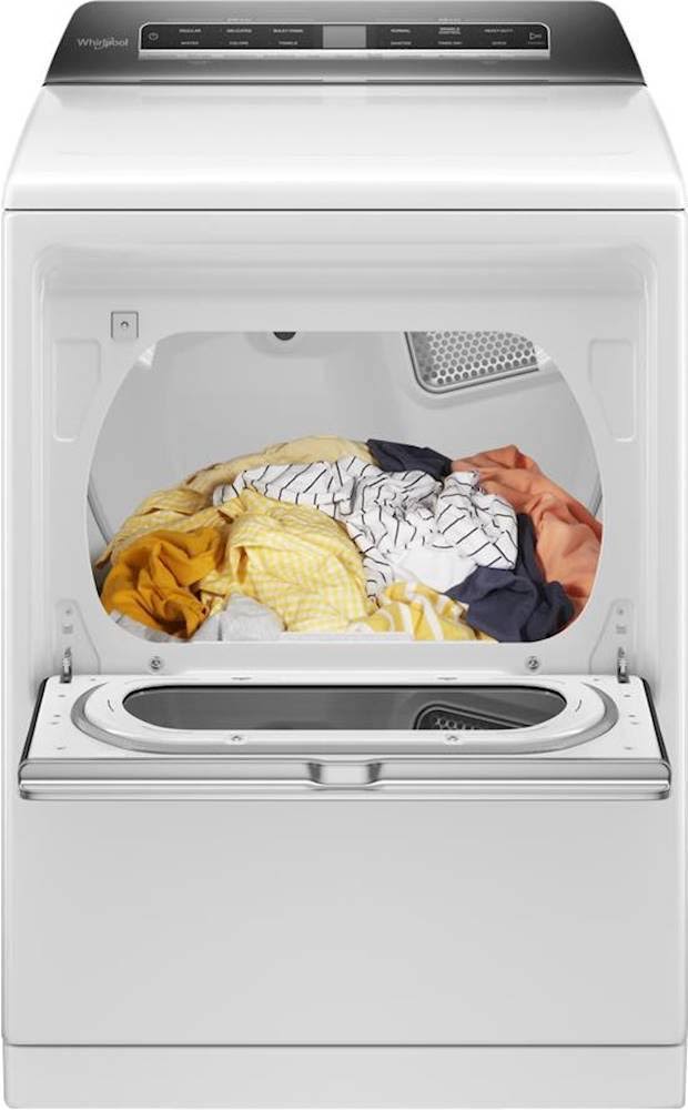 7.4 Cu. ft. Top Load Gas Dryer White N1676