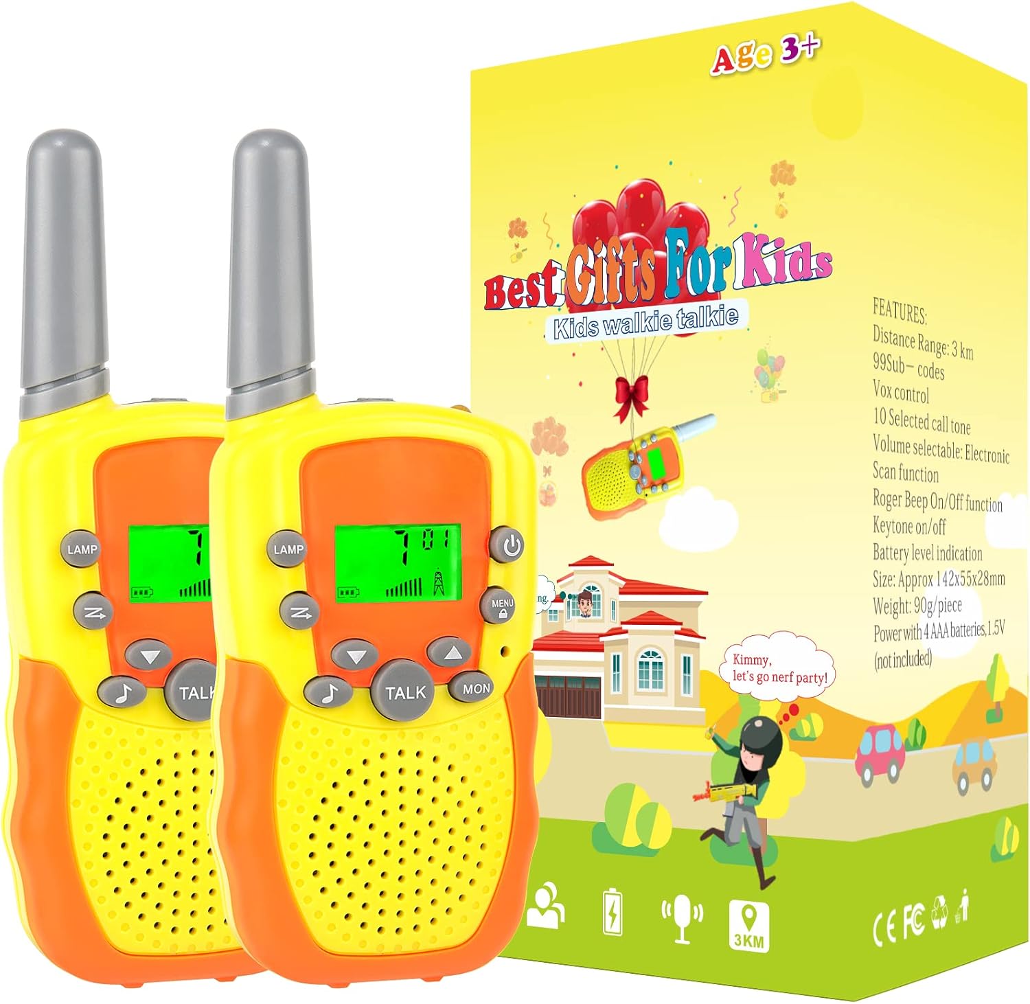 Walkie Talkies 2 Pack Two Way Radio B13180