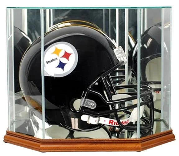 Full Size Football Helmet Glass Display Case Z34150