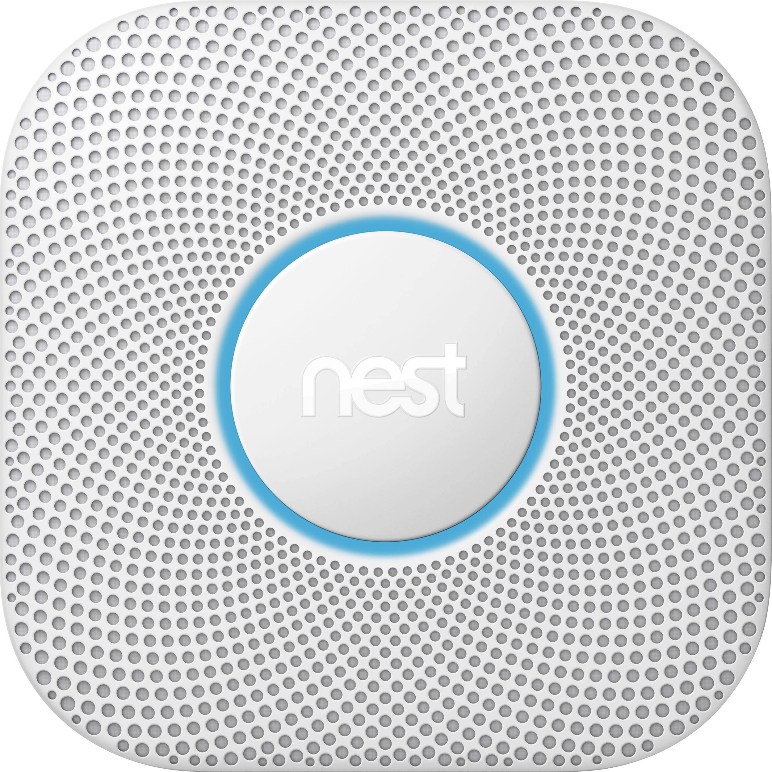 White Wired Smoke and Carbon Monoxide Alarm V147