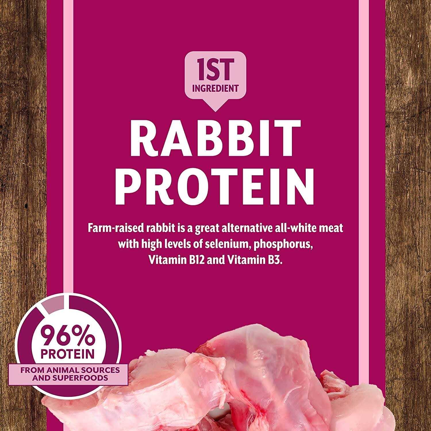 Grain Free Rabbit Meal Pumpkin Dry Dog Food H5804