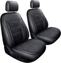 2 Front Seat Covers Black D987
