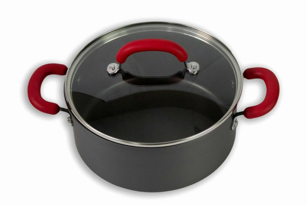 Hard Anodized Nonstick Cookware Pots & Pans Set Z909