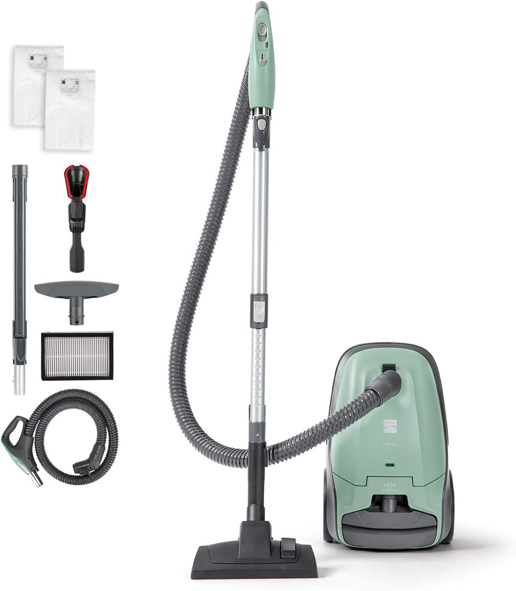 Lightweight Bagged Canister Vacuum Cleaner with HEPA G8739
