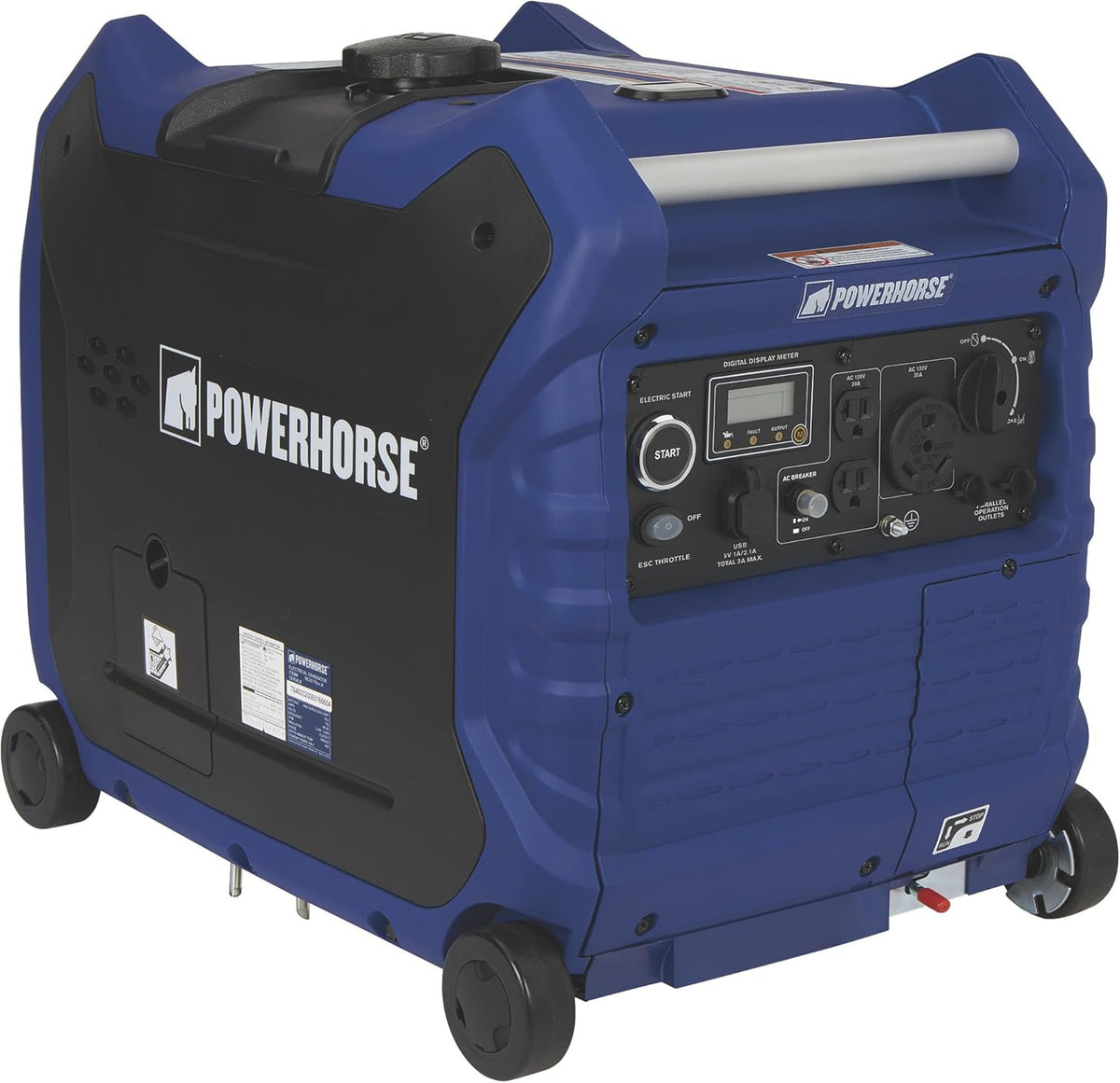 4500 Surge Watts 3500 Rated Watts Electric Start Inverter Generator R6593