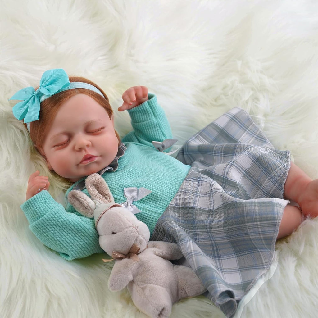 20 Inch Soft Body Realistic Blond Hair Baby Doll N730367