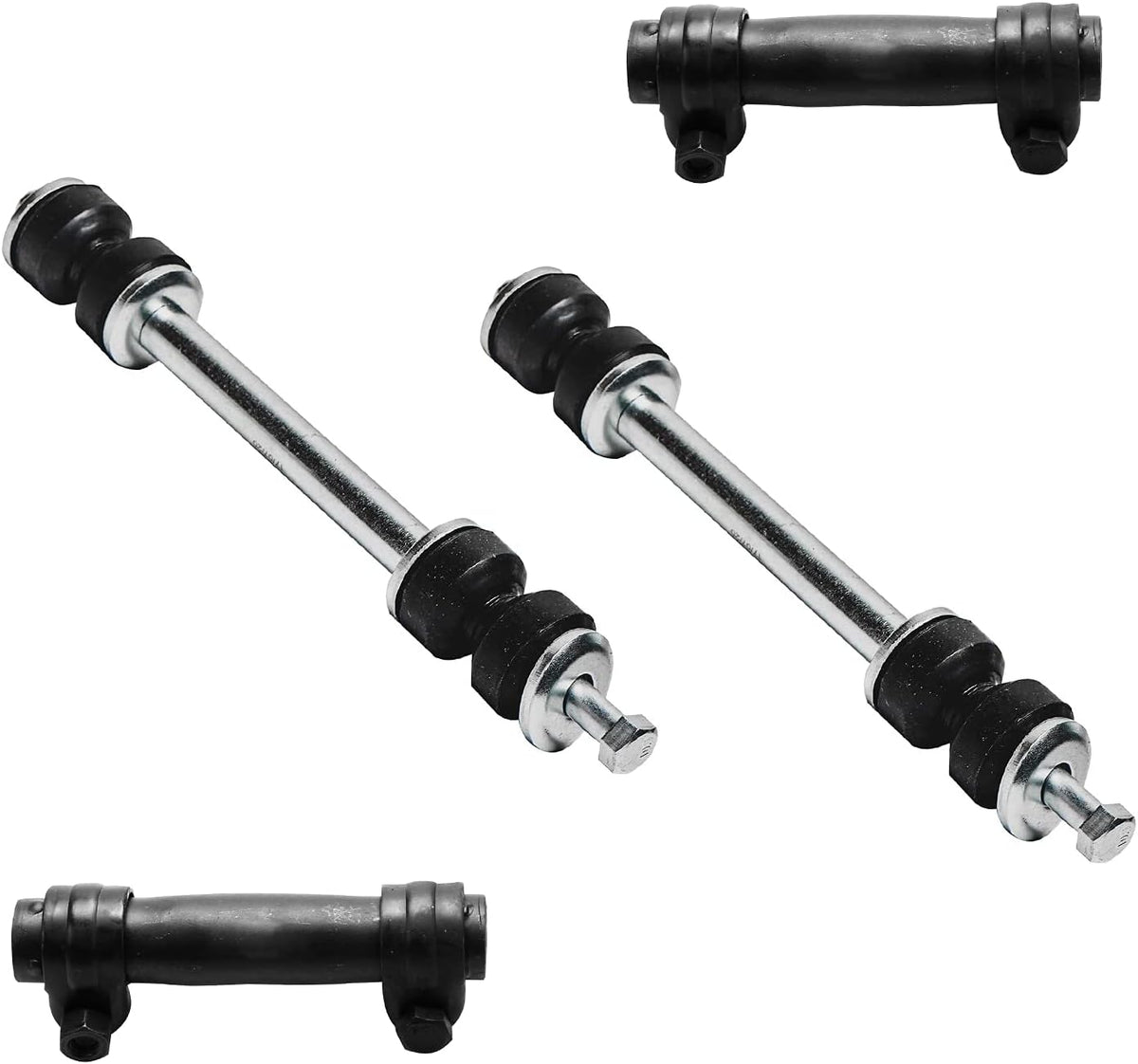 12pc Set Front Upper Control Arms Lower Ball Joints Sway Bars Tie Rods Z55041