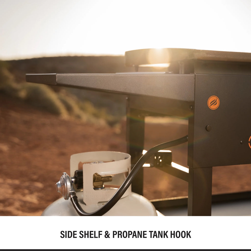 2-Burner 28" Propane Griddle with Foldable Locking Legs Q989296