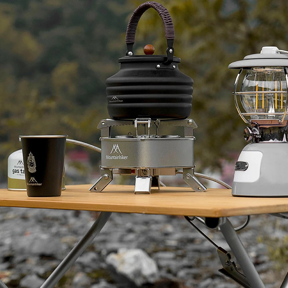 Portable Gas Stove with Electronic Ignition, Foldable Design A2019
