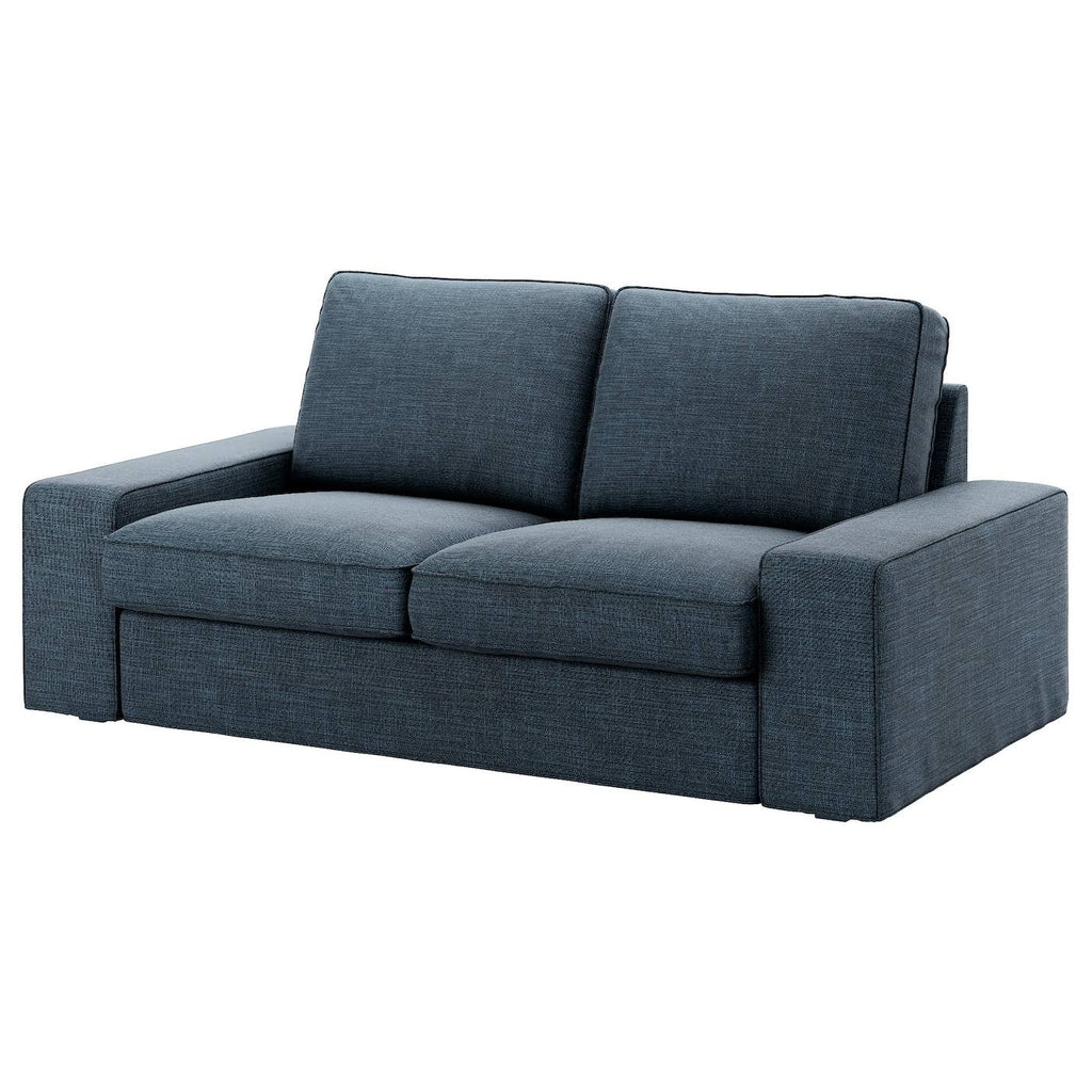Dark Blue Loveseat E12220