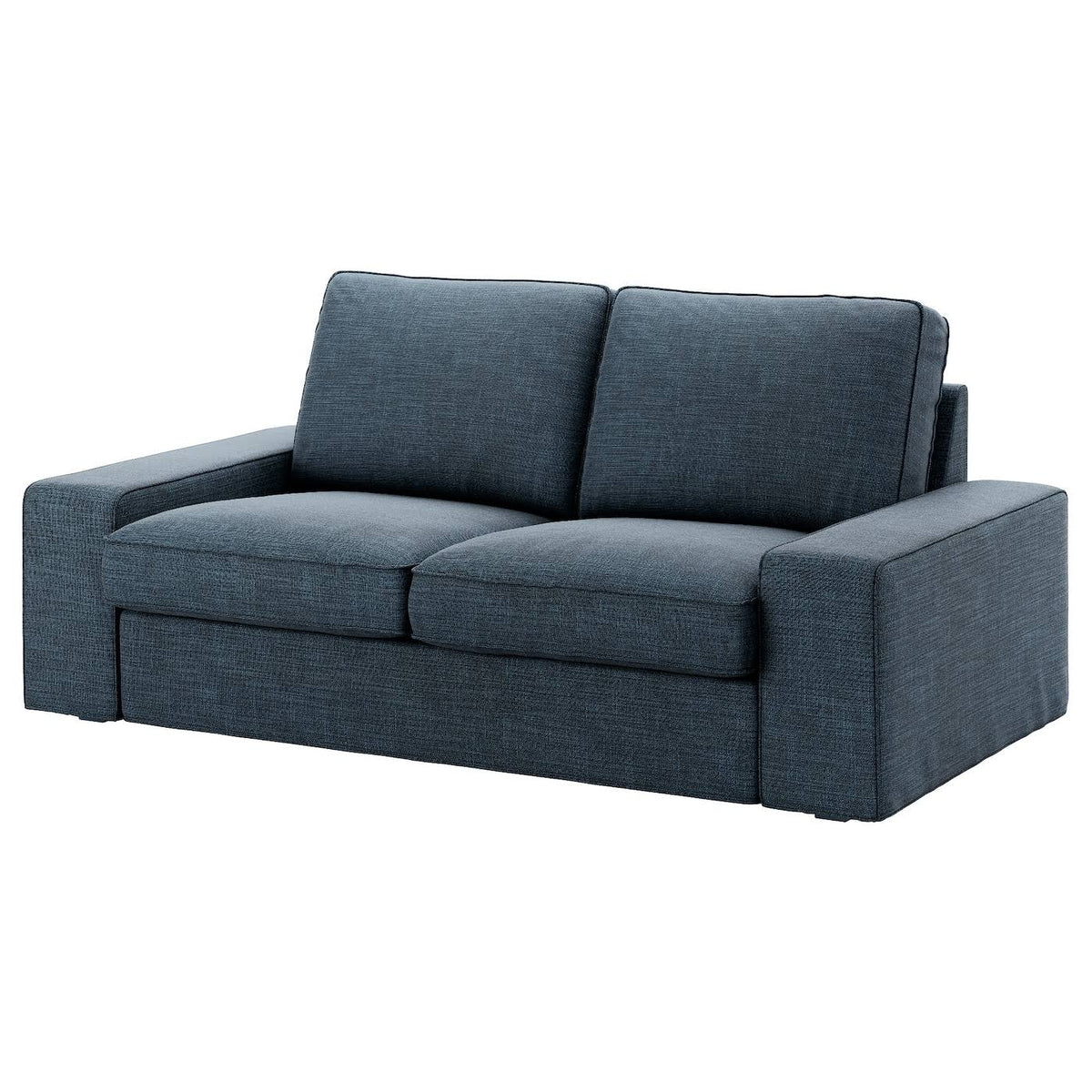 Dark Blue Loveseat E12220