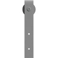 Flint Gray Roller Hanger for Barn Door K96349