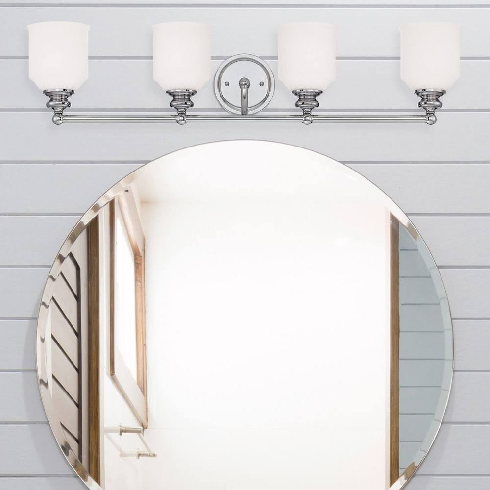 4 Light Bath Bar in English Bronze L41626