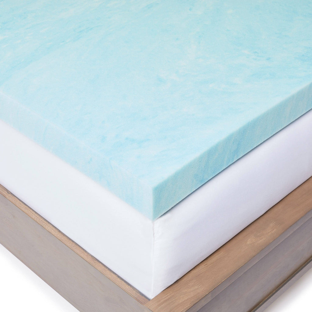 California King Gel Memory Foam Mattress Topper O31932
