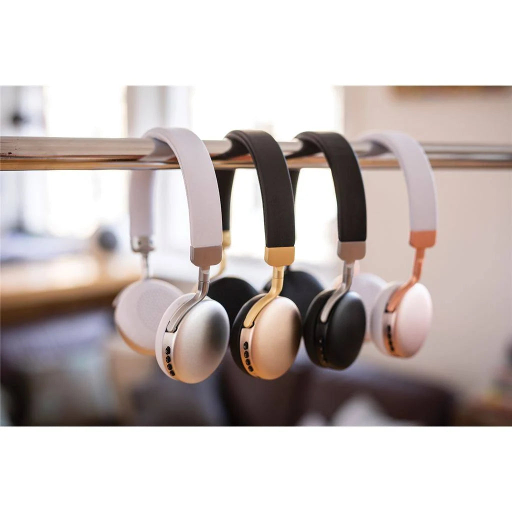 Metallic Bluetooth Headphones Black Z745