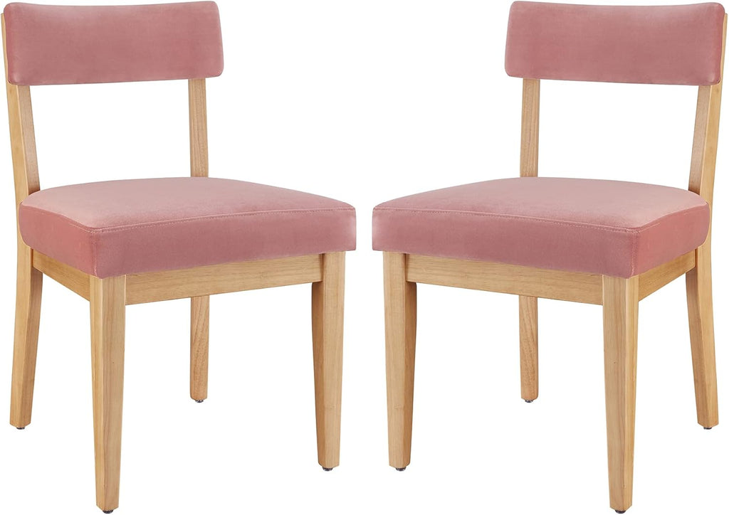 Black PU Set of 2 Dining Chair R808