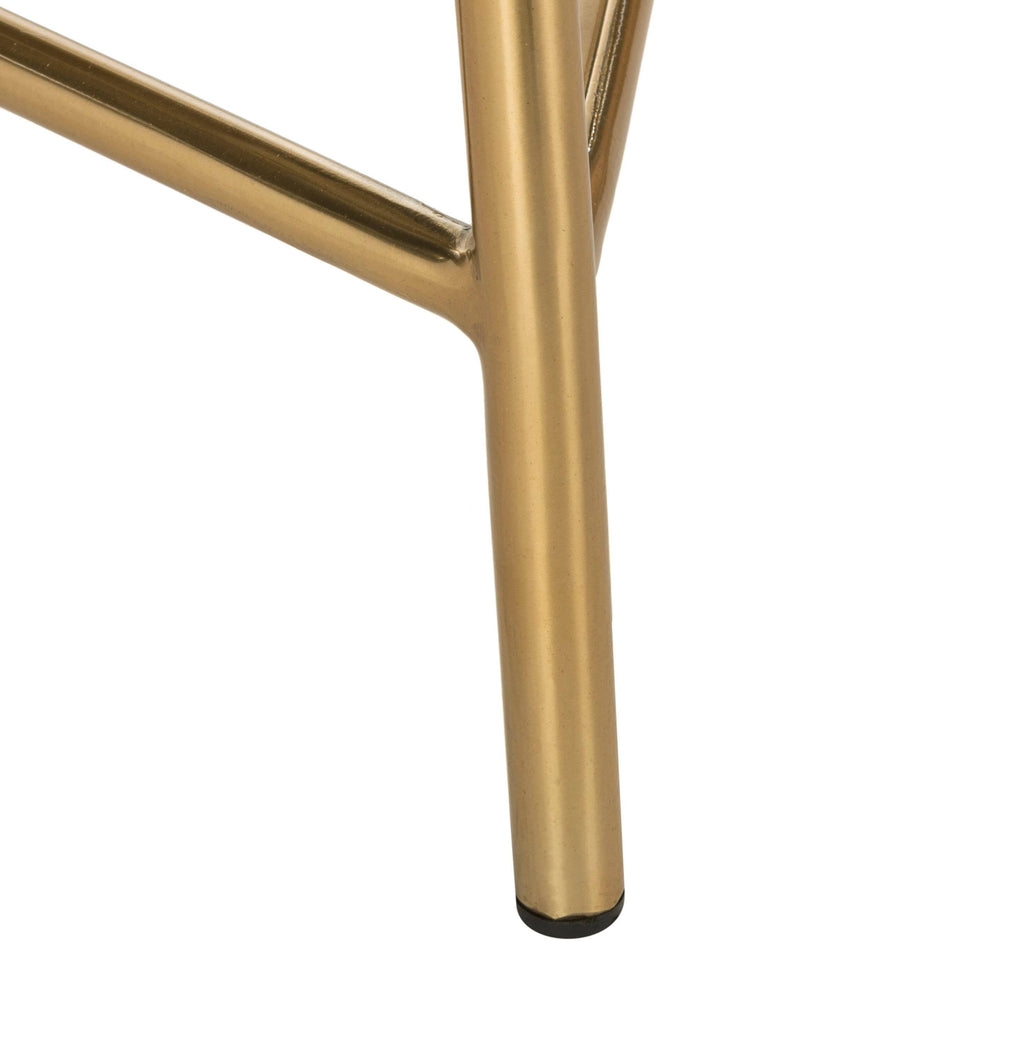 Gold Wire Weaved Counter Stool C78578