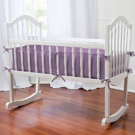 Solid Seafoam Aqua Crib Bumper U47068