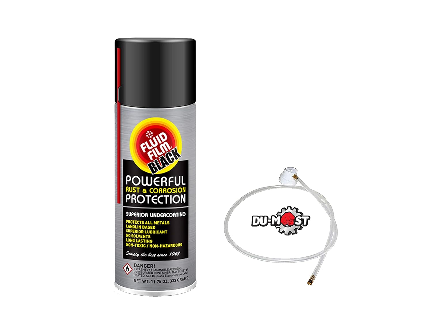 Black 6 Aerosol Cans Corrosion Prevention Penetrant Lubricant Undercoating Q560