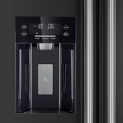 Stainless Steel 36 Inch Side-by-Side Refrigerator and Freezer with 20 Cubic Ft. Capacity S1060