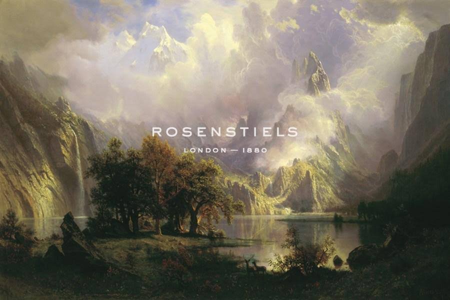 Rocky Mountain Landscape Giclee Canvas C662