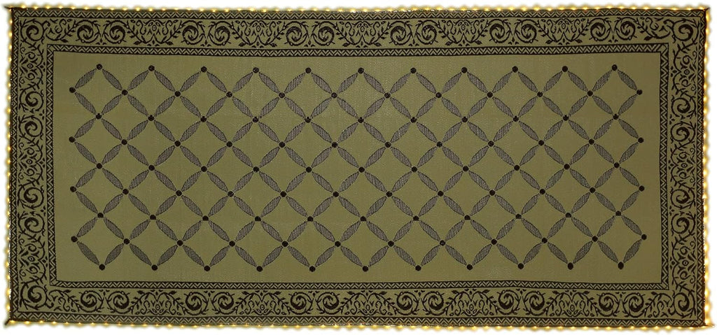 8-feet by 11-feet LED Illuminated Patio Mat R346