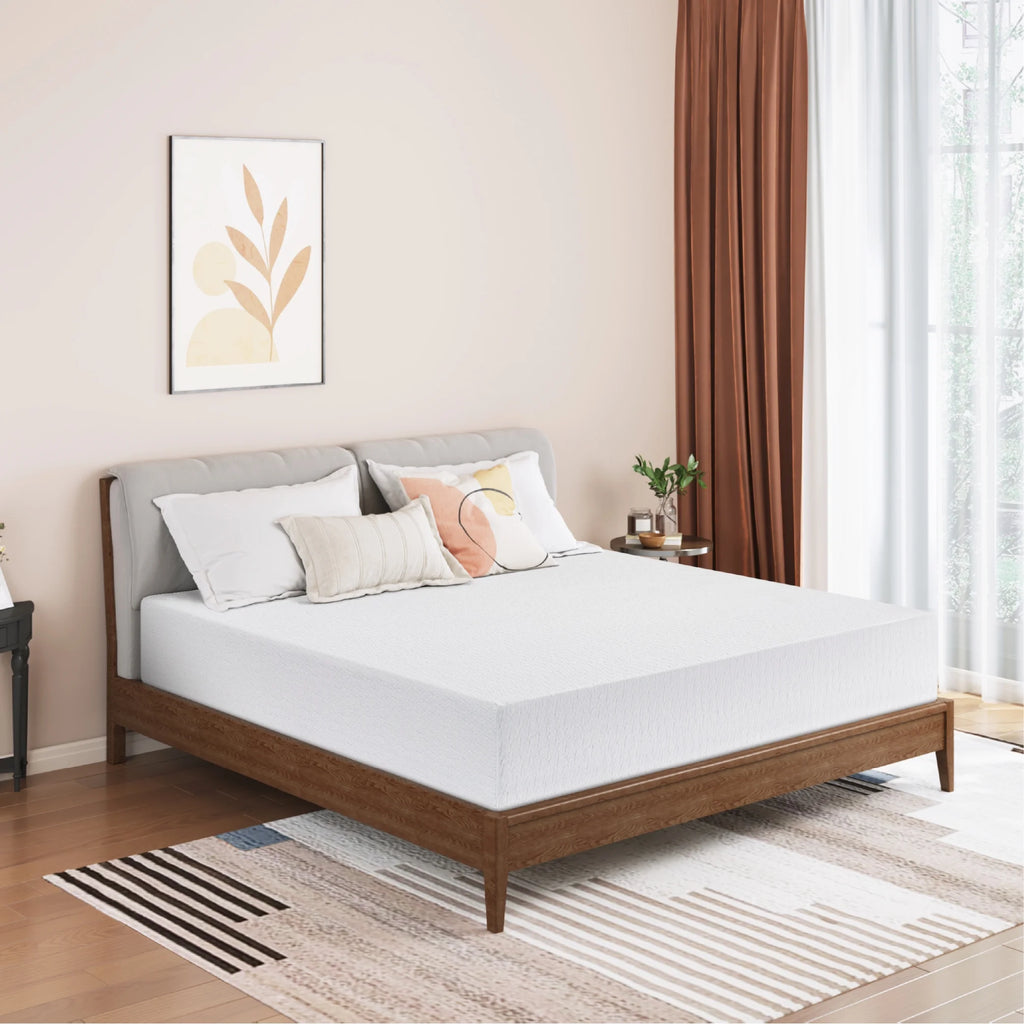 10" Tight Top Gel Memory Foam Queen Mattress L2497