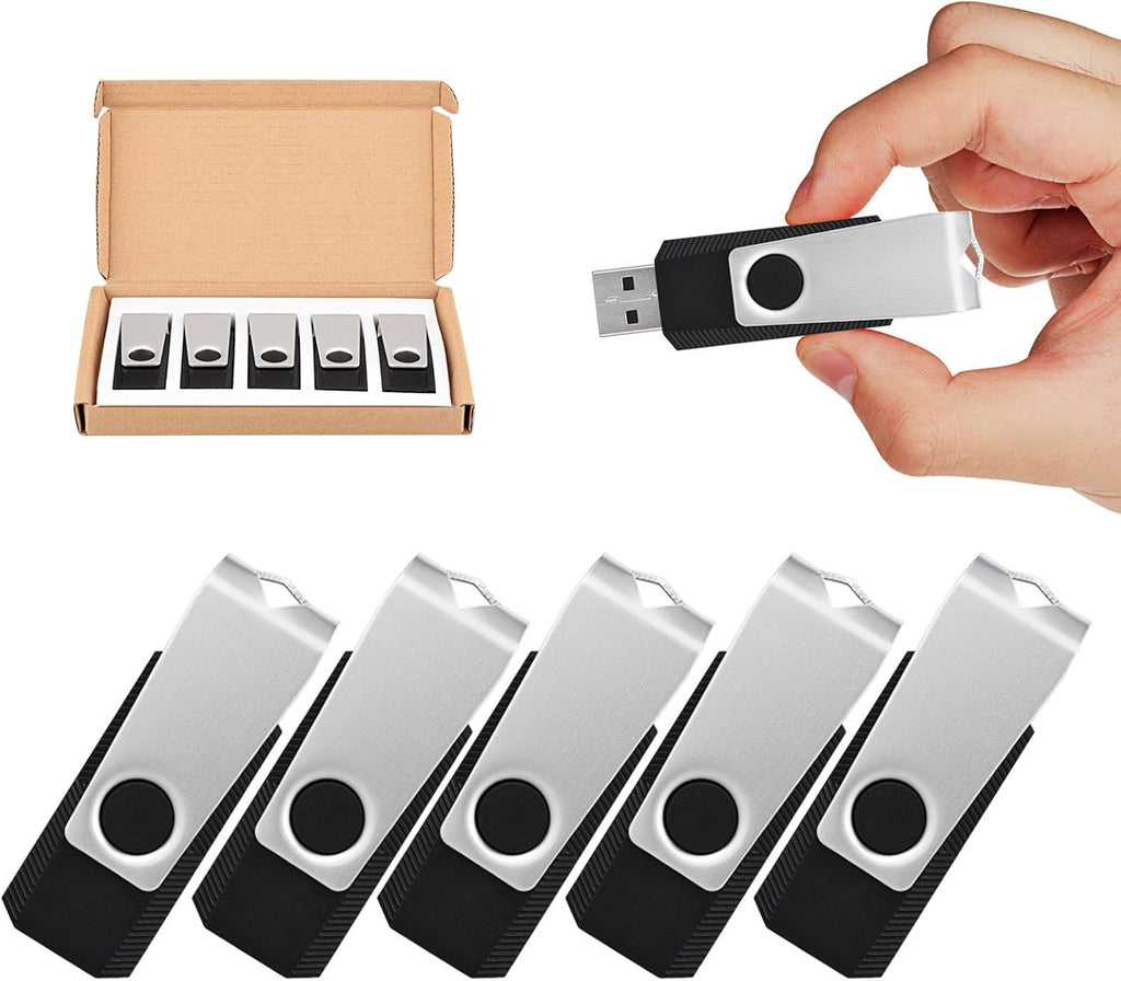 10 Pack 32GB USB 3.0 Flash Drives, Black S40614