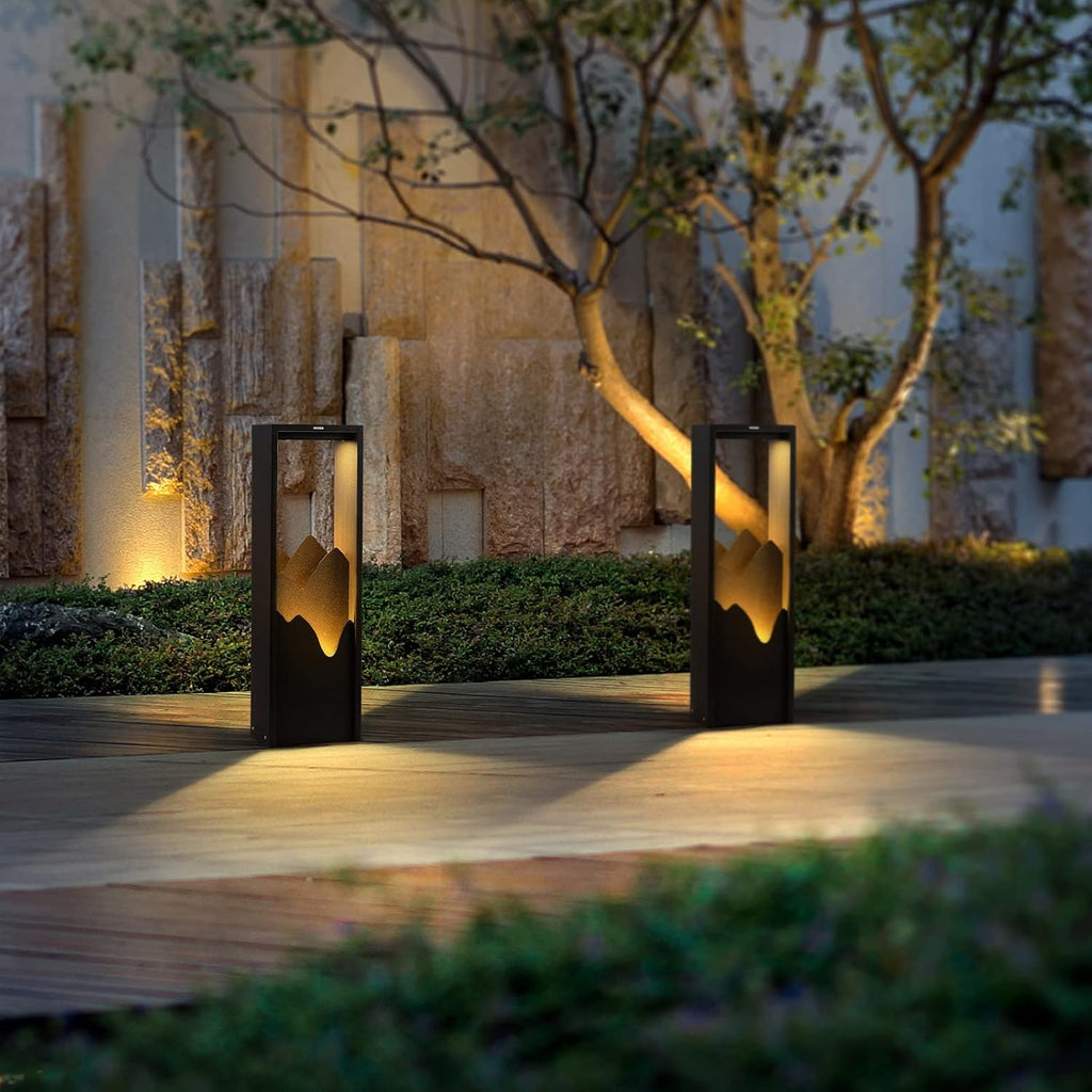 Stainless Steel 3000K LED Outdoor Bollard Light, 26 Inches P241898