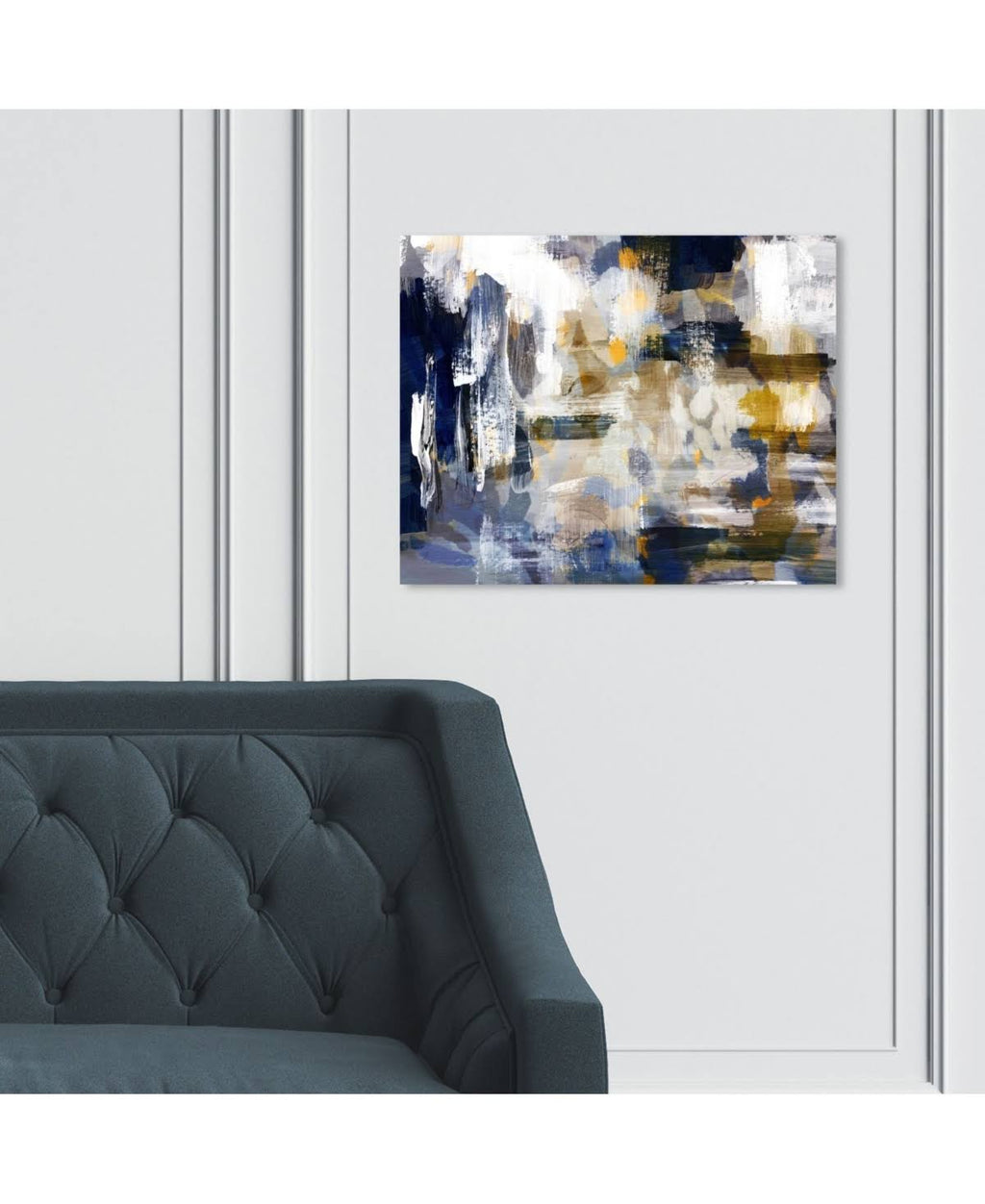 Multicolor Canvas Art O698397