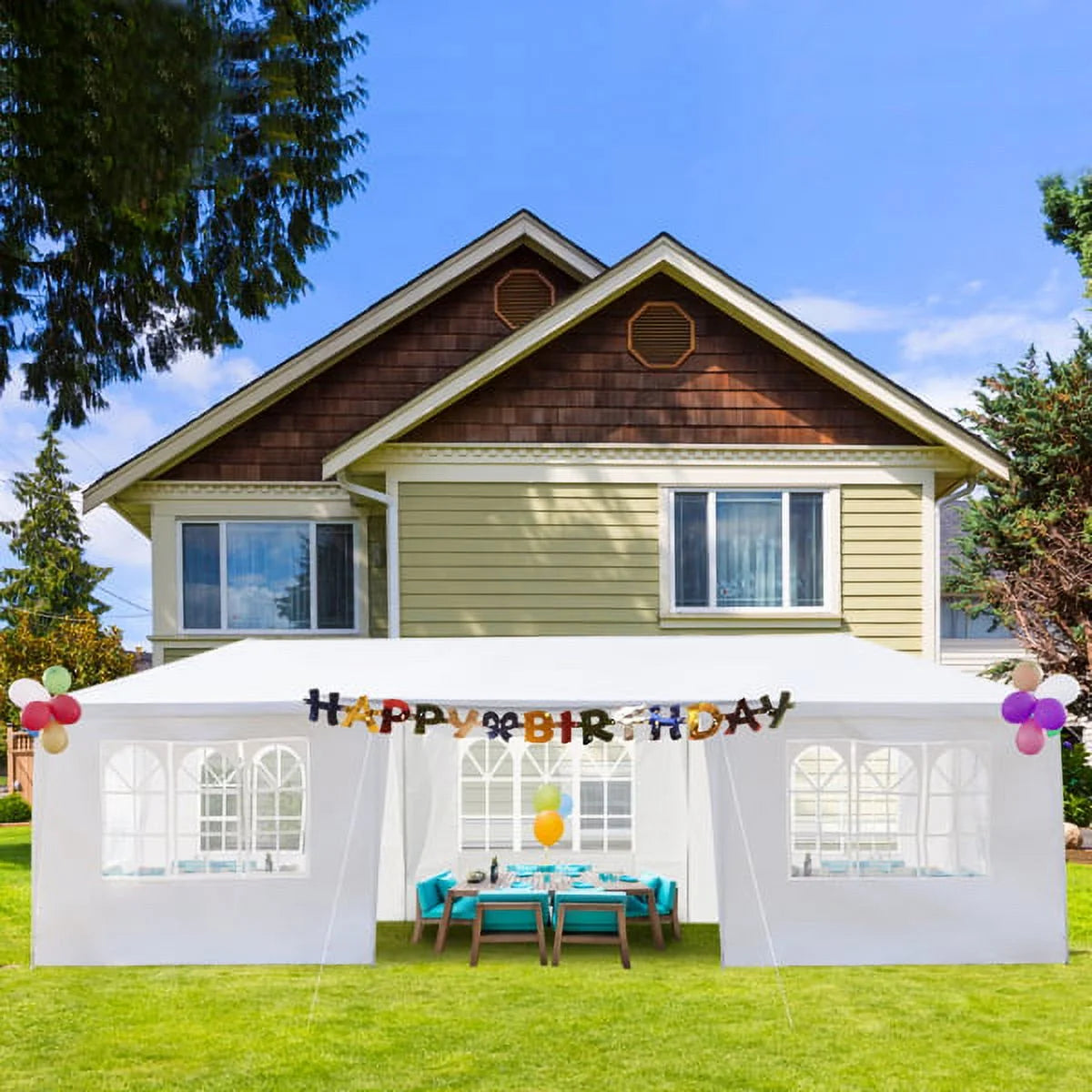 Outdoor Party Tent with Pergola H310645