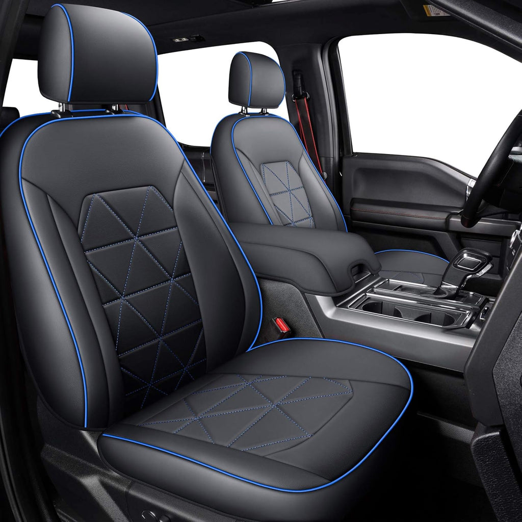 2 Front Seat Covers Black D987