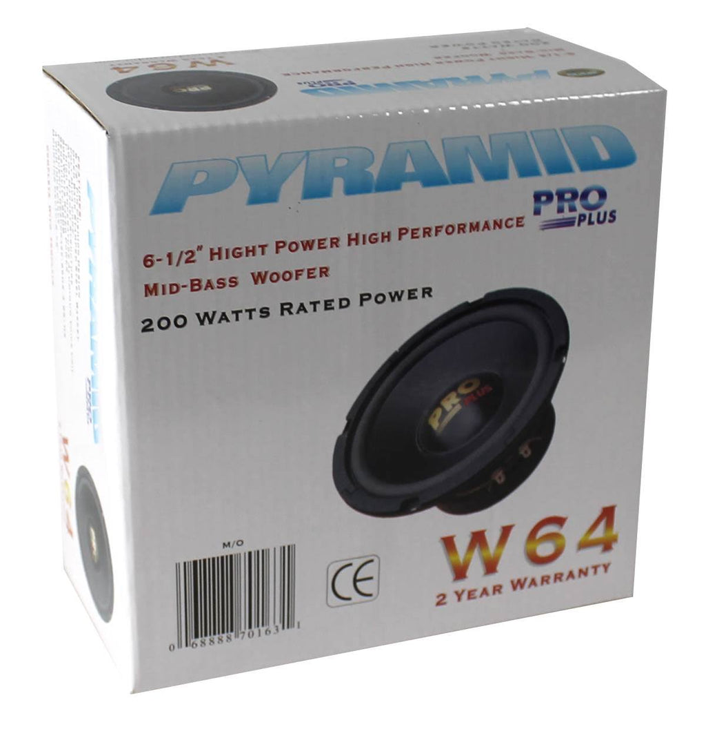 12 Pack 200 Watt Car Audio Midrange Woofer Speaker D71136