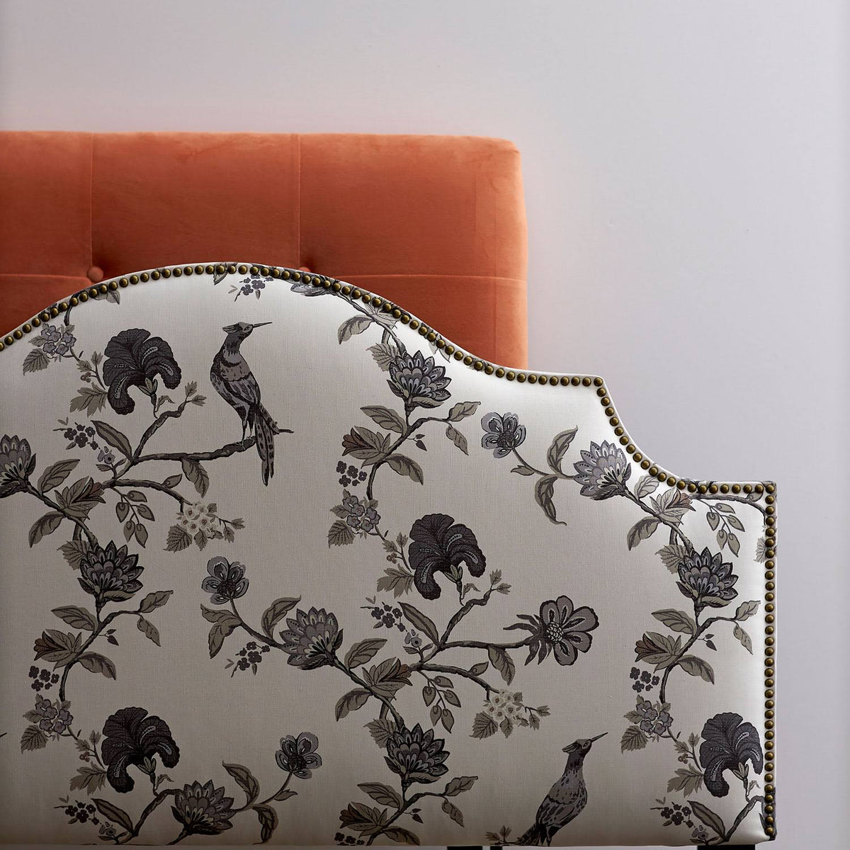 Queen Headboard in Premier Platinum G381