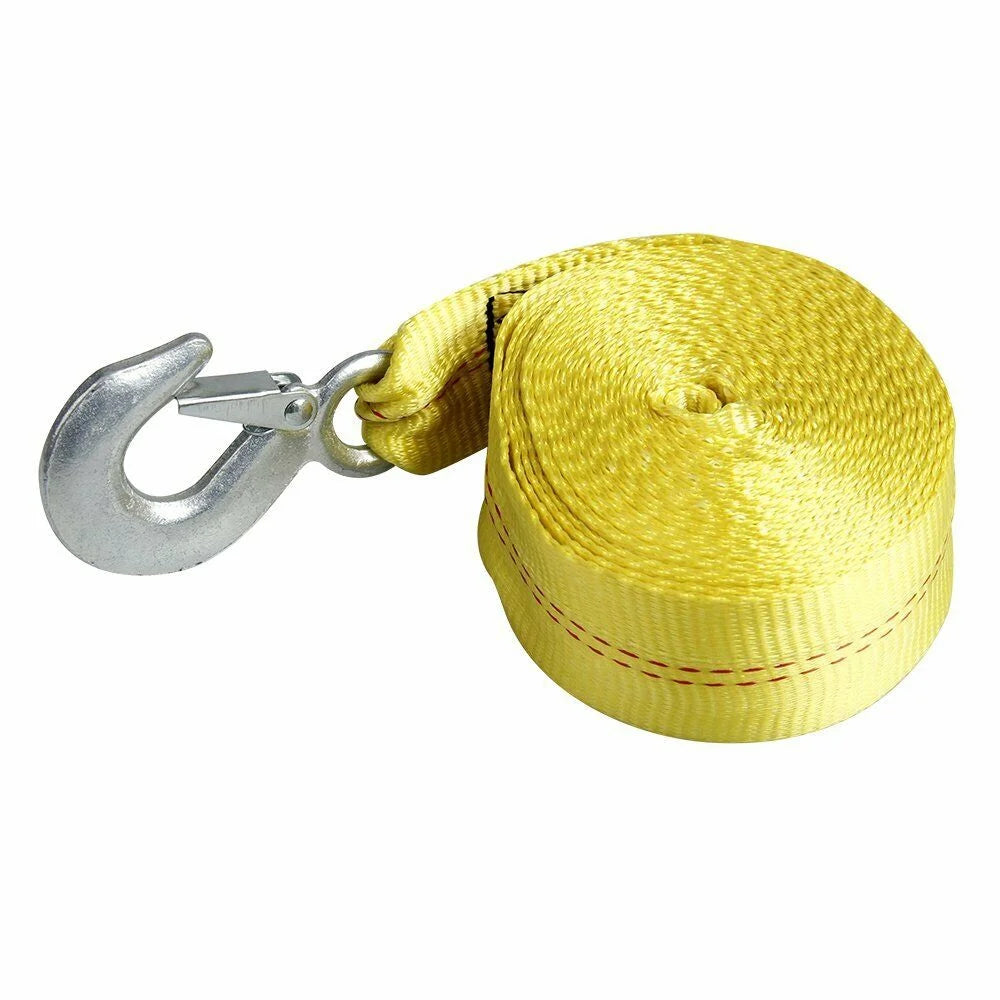 Boat Trailer Winch Strap with Hook 10000 Lbs Max Towing K78978