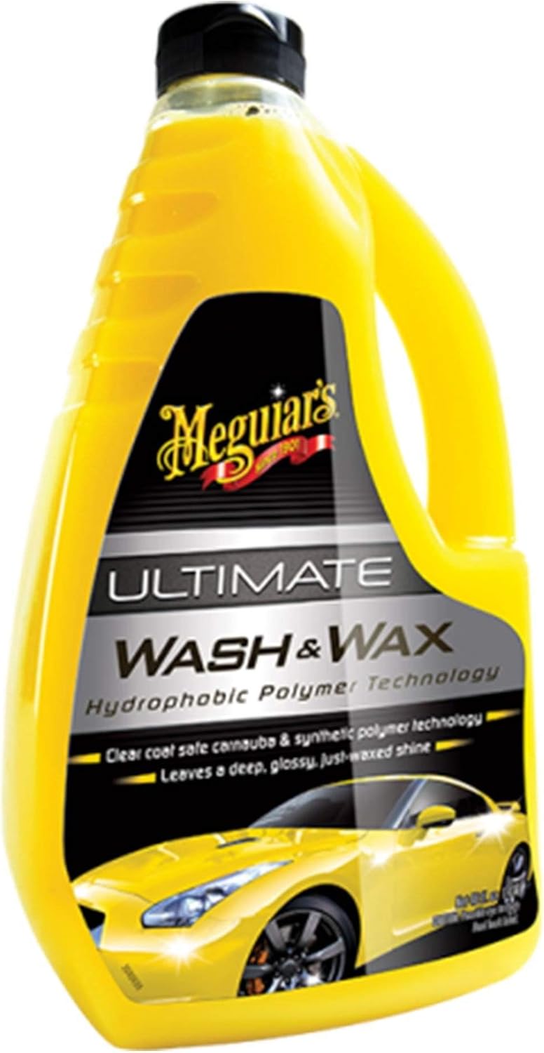 Ultimate Wash & Wax Car Care Cleaning Kit Solution, 48 Ounces (6 Pack) J2922