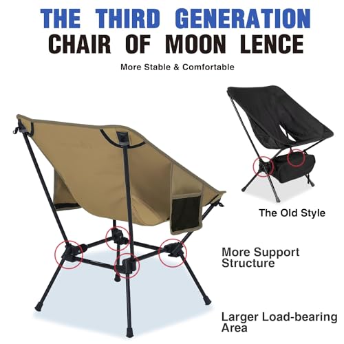 Compact Camping Chair with Side Pockets S620